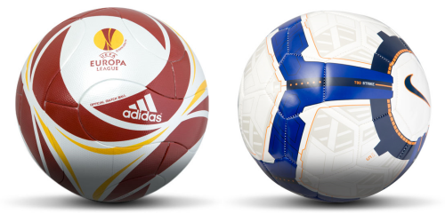 europa league and premiership balls for 2009 10 season aston villa central europa league and premiership balls for